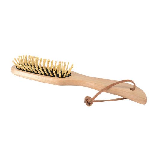Borstiq Farm Man/svans borste i trä ergonomisk