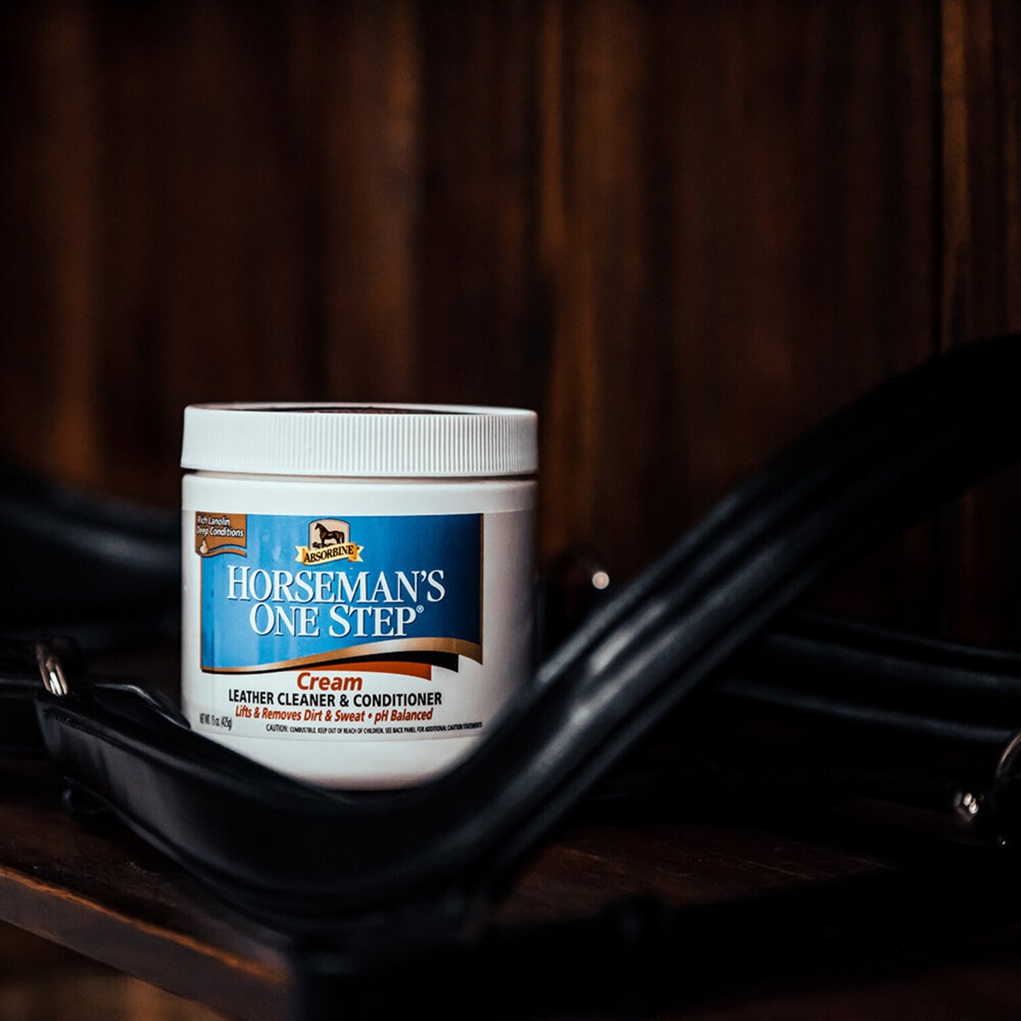 Absorbine Horseman's One Step lädervård 425 g