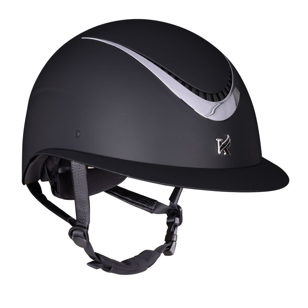 KARBEN ELISA ELLIPSE RIDHJÄLM, Black/Silver