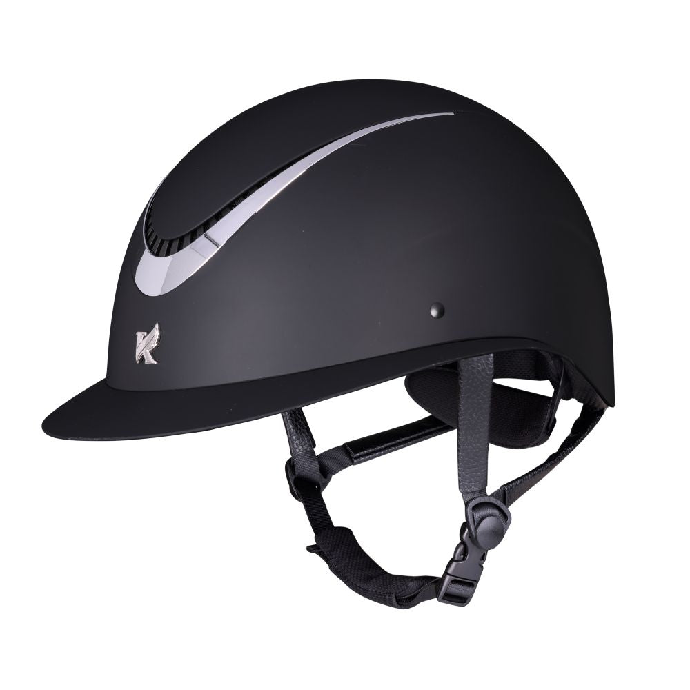 KARBEN ELISA ELLIPSE RIDHJÄLM, Black/Silver