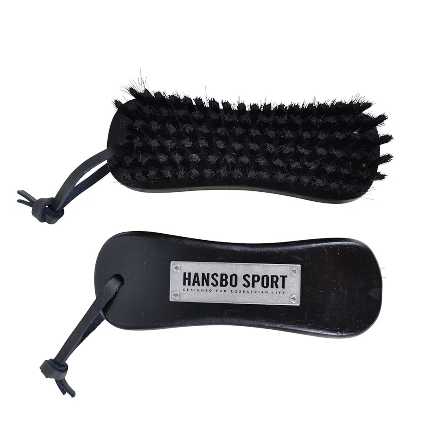 Hansbo Sport Pannborste i trä med mjuk borst