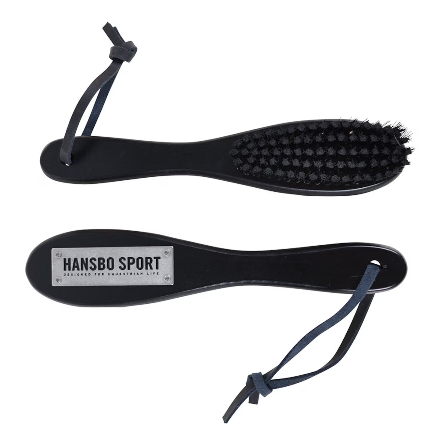 Hansbo Sport Pannborste i trä med handtag
