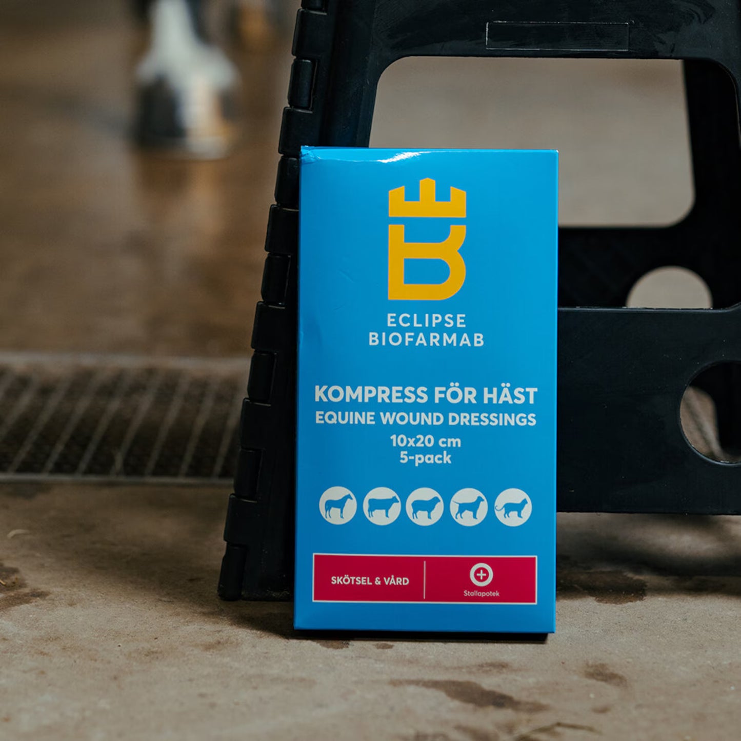 Eclipse Biofarmab Kompress för djur 10x20 cm 5-pack