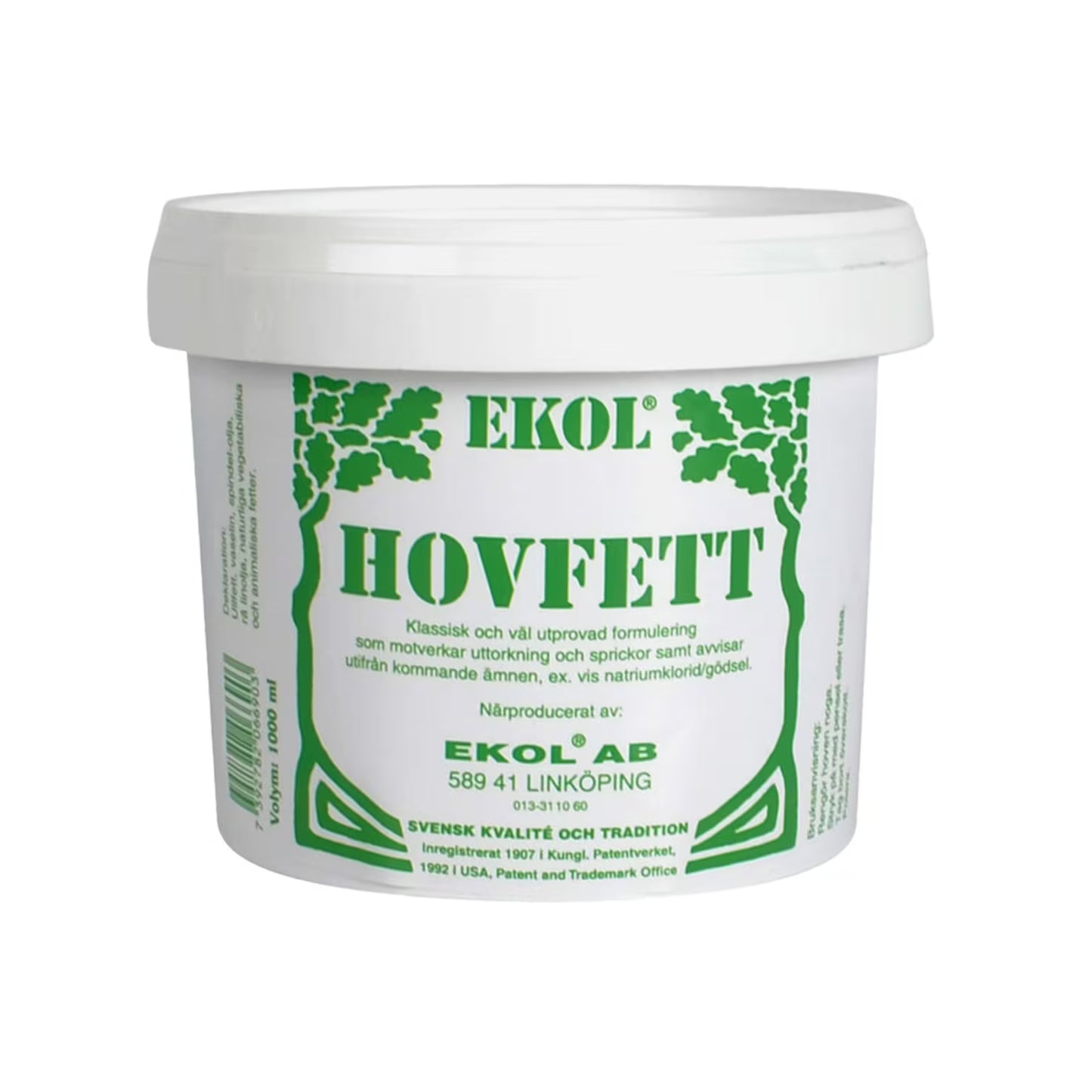 Ekol Vegetabiliskt hovfett