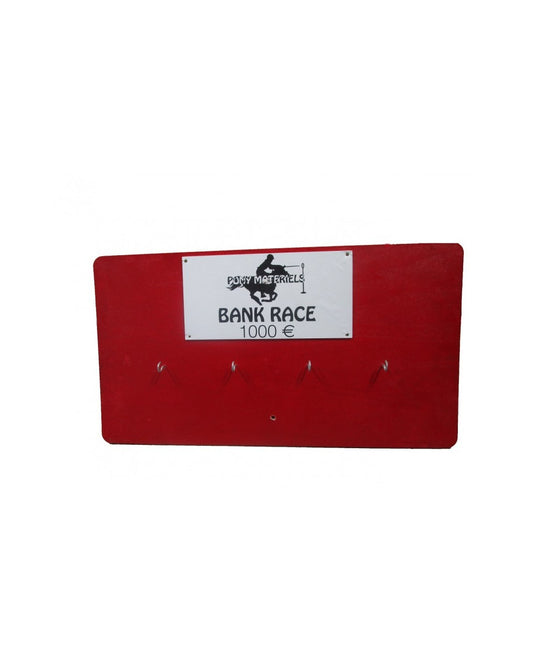 Bank Race Sign