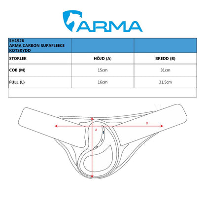 ARMA Carbon Supafleece Kotskydd