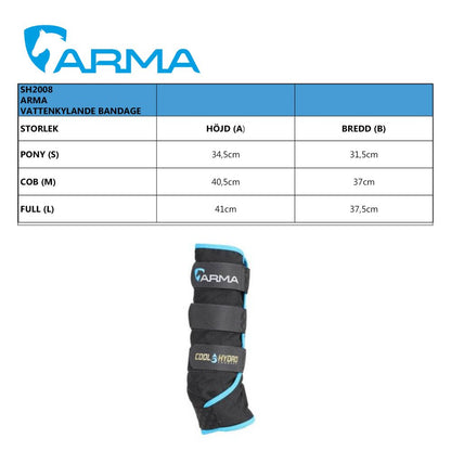 ARMA Vattenkylande bandage, Black