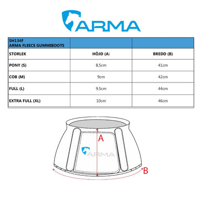 ARMA Fleece Gummi Boots