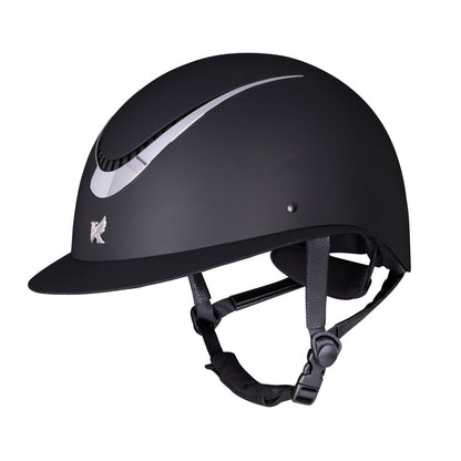 KARBEN ELISA ELLIPSE RIDHJÄLM, Black/Silver