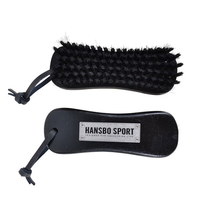 Hansbo Sport Pannborste i trä med mjuk borst